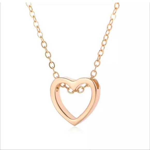Heart stainless Steel Chain Necklace - Picture 2 of 4